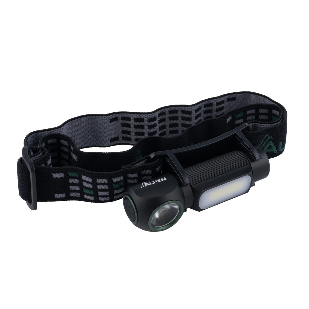 Alpen Rechargeable Headlamp Flashlight