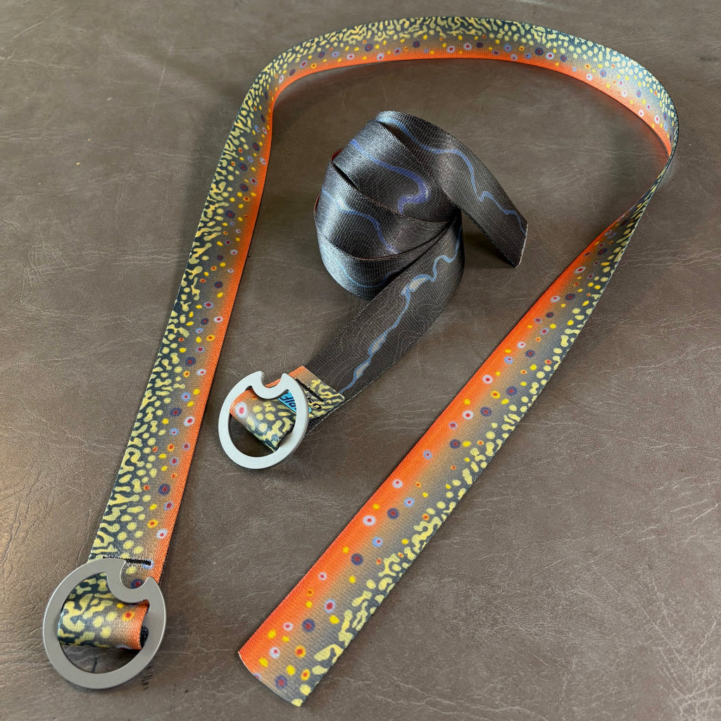 DRIFT BELTBROOK TROUT - REVERSIBLE (GRAY BUCKLE)