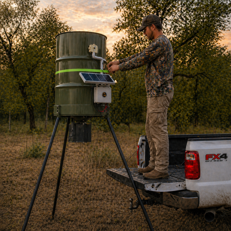 HOGFADER Illuminator Hog Hunting Feeder Light-with Mounting kit
