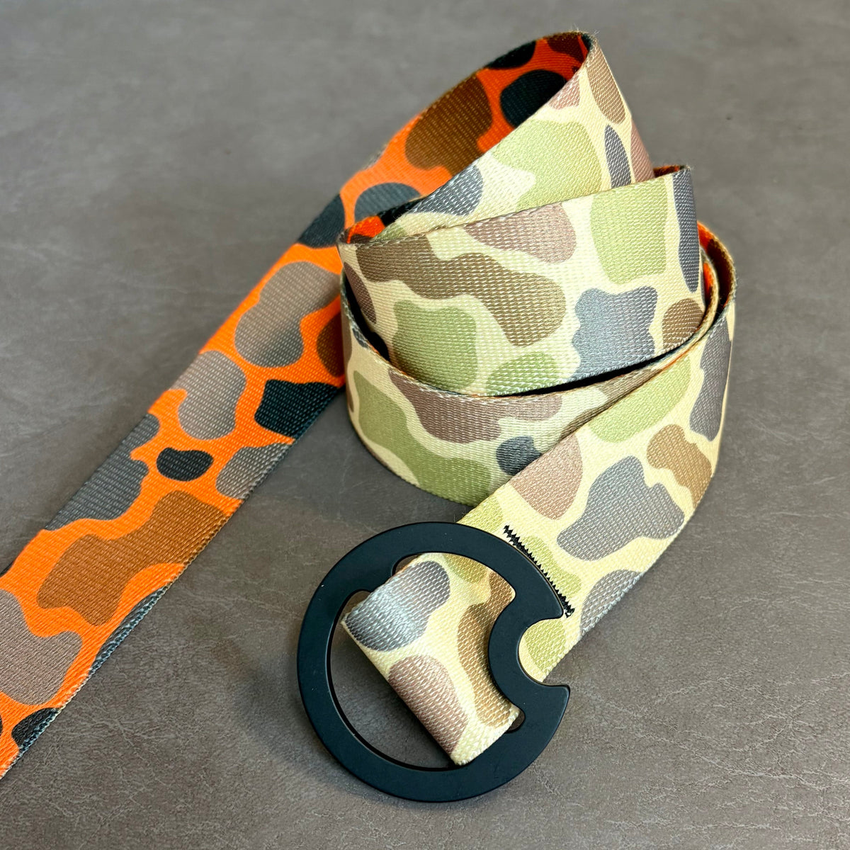 DRIFT BELT OLD SCHOOL DUCK CAMO/BLAZE CAMO - REVERSIBLE