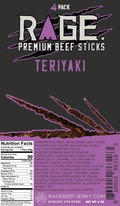 Teriyaki Beef Sticks - 4oz