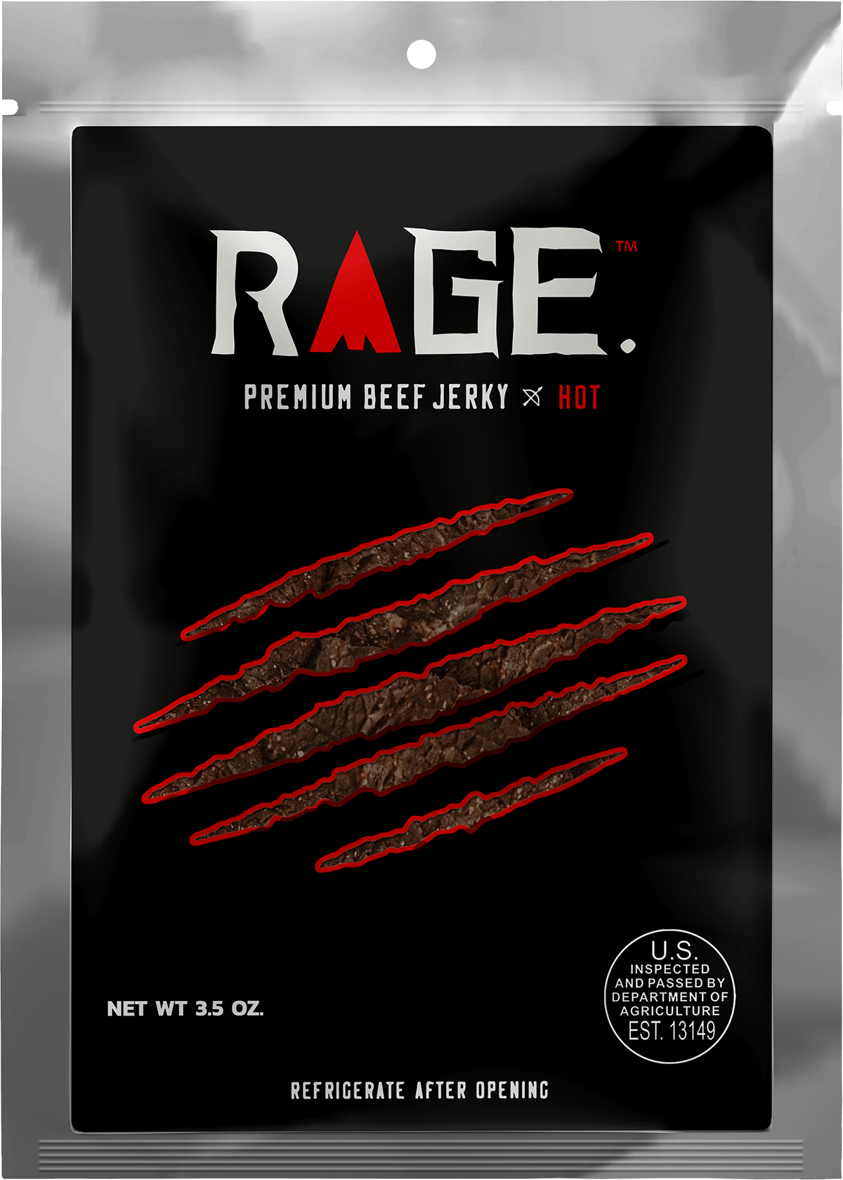 Hot Beef Jerky - 3oz